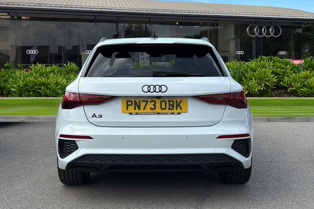 Audi A3 Black Edition 35 Tfsi 150 Ps S Tronic PN73OBK White #4