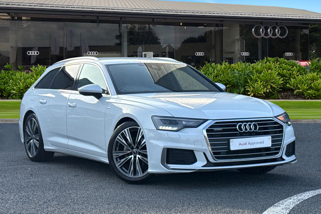 Audi A6 Avant 2.0 Tdi 40 S Line S Tronic Quattro Euro 6 Ss White