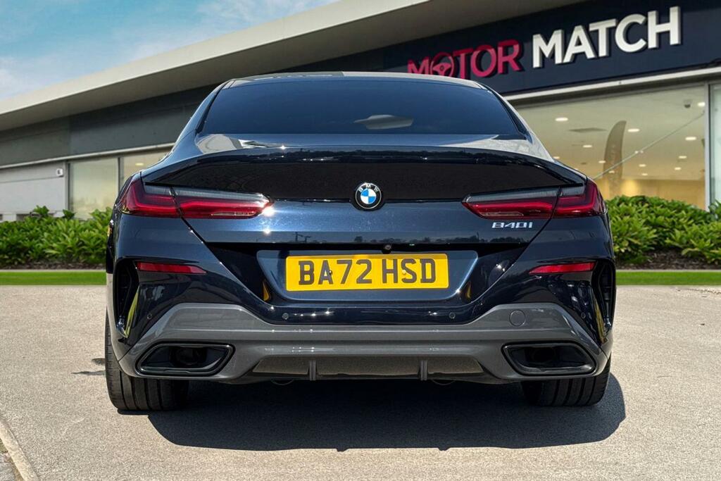 BMW 8 Series Gran Coupe 3.0 840I M Sport Steptronic Euro 6 Ss Black #4