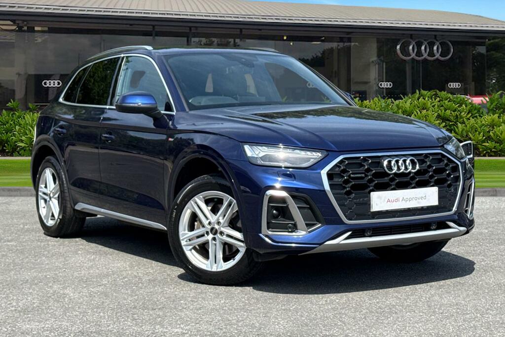 Audi Q5 S Line 45 Tfsi Quattro 265 Ps S Tronic Blue