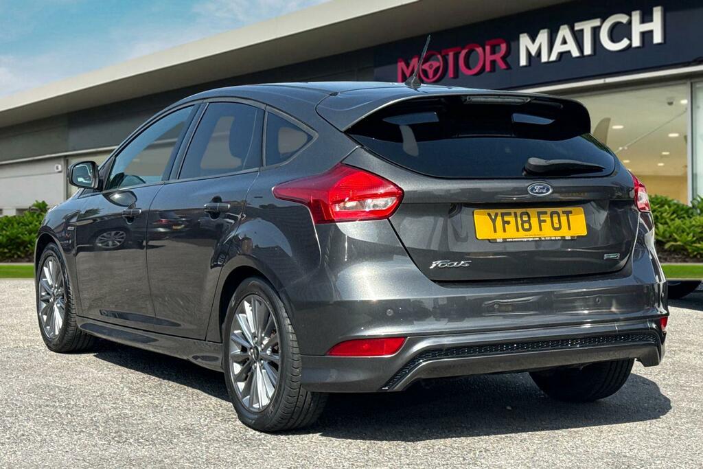 Ford Focus 1.0T Ecoboost St-line Euro 6 Ss YF18FOT Grey #2