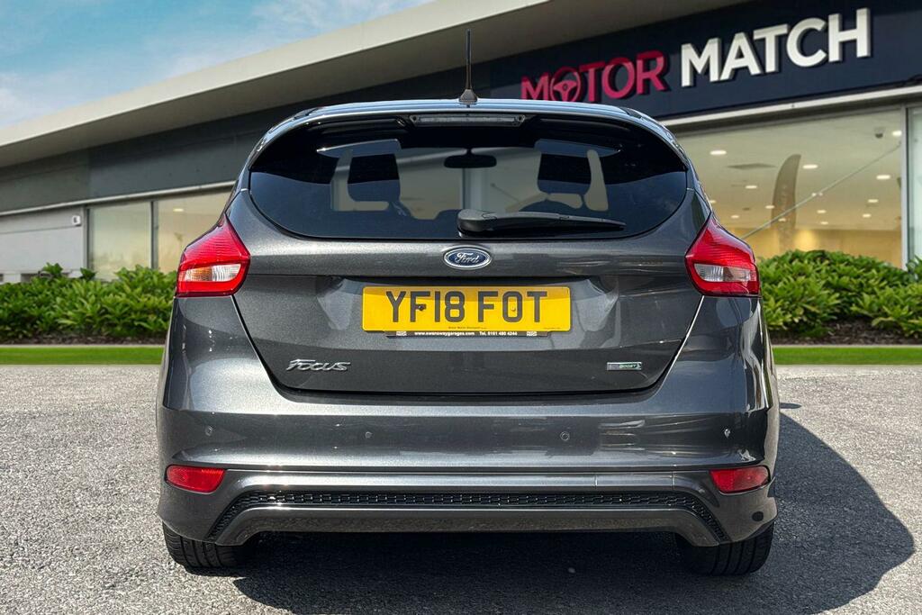 Ford Focus 1.0T Ecoboost St-line Euro 6 Ss YF18FOT Grey #4