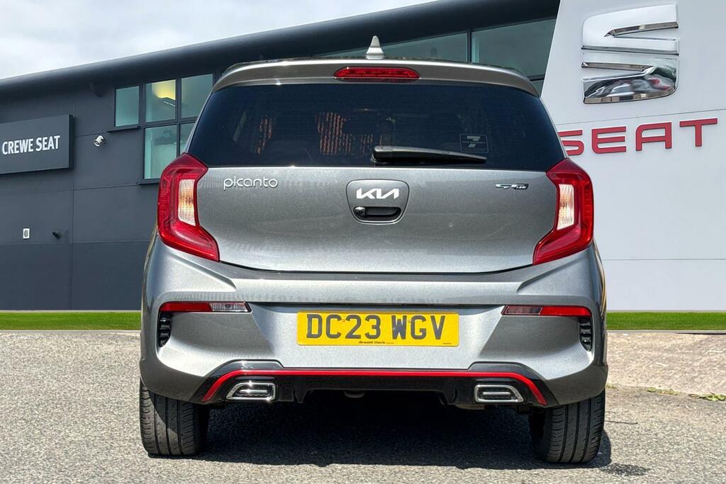 Kia Picanto 1.0 Dpi Gt-line Euro 6 Ss DC23WGV Grey #4