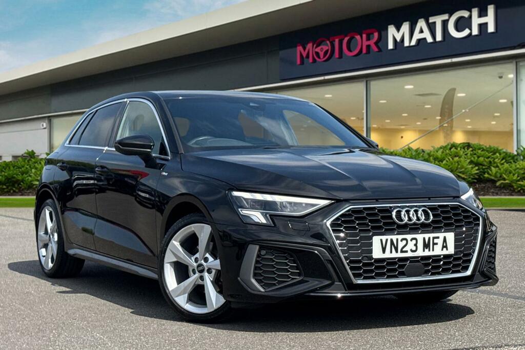 Audi A3 1.0 Tfsi 30 S Line Sportback Euro 6 Ss Black