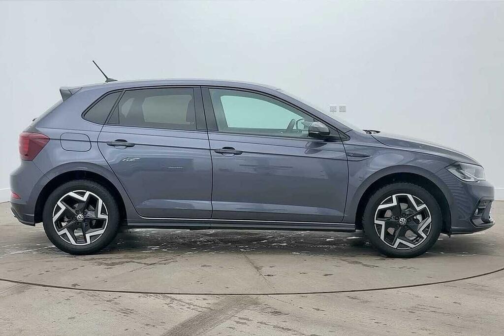 Volkswagen Polo 1.0 Tsi 115 R-line Dsg Pan Roof Rev Cam DF75RZA Grey #4