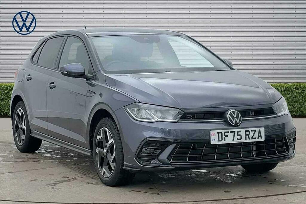 Volkswagen Polo 1.0 Tsi 115 R-line Dsg Pan Roof Rev Cam Grey