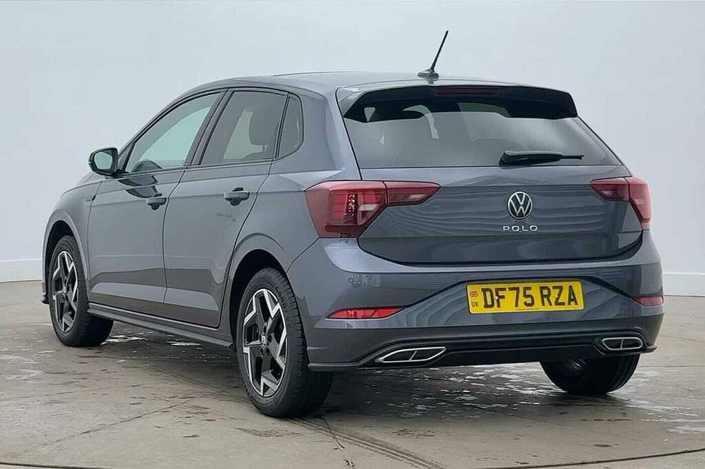 Volkswagen Polo 1.0 Tsi 115 R-line Dsg Pan Roof Rev Cam DF75RZA Grey #3