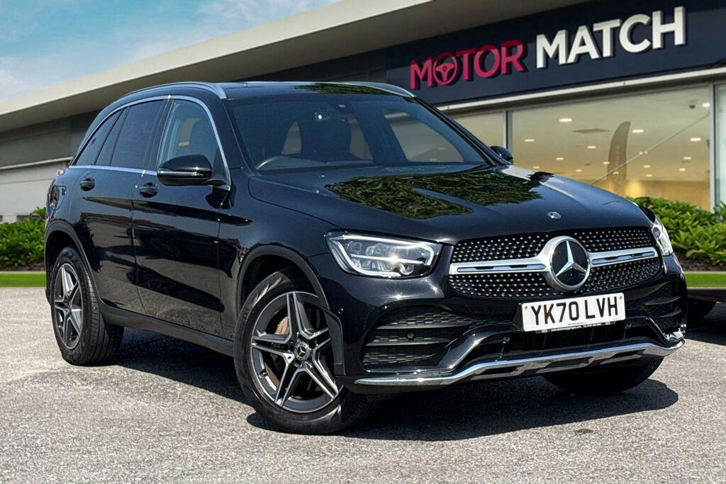 Mercedes-Benz GLC Class 2.0 Glc300 Mhev Amg Line G-tronic 4Matic Euro 6 Black