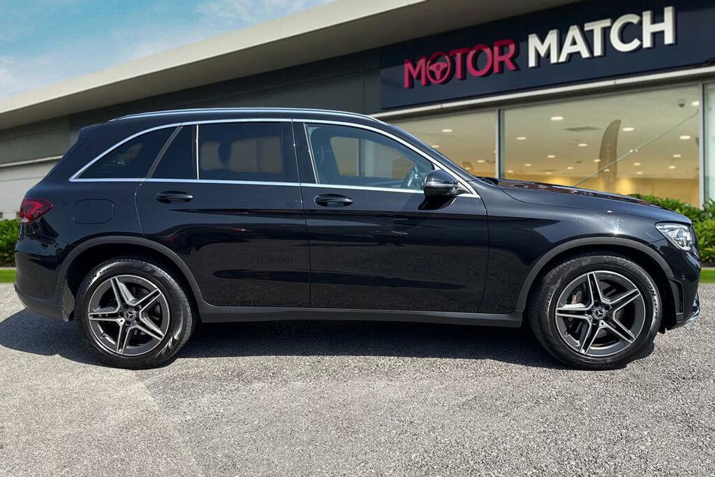 Mercedes-Benz GLC Class 2.0 Glc300 Mhev Amg Line G-tronic 4Matic Euro 6 YK70LVH Black #3