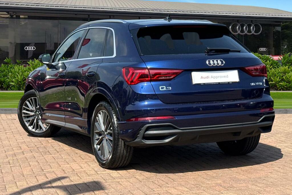 Audi Q3 S Line 35 Tfsi 150 Ps S Tronic BG75MZL Blue #2