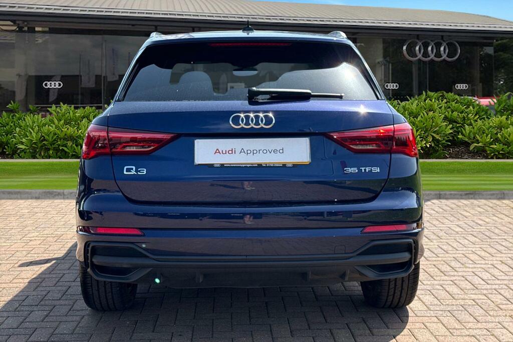 Audi Q3 S Line 35 Tfsi 150 Ps S Tronic BG75MZL Blue #4