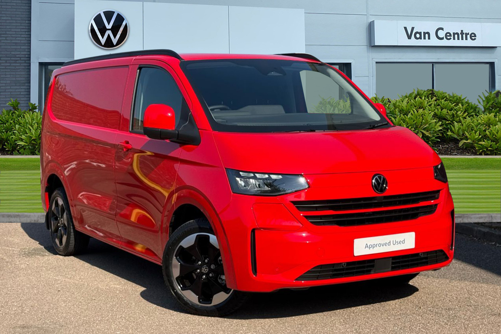 Volkswagen E-Transporter 160Kw 65Kwh 218Ps Commerce Pro Van Red