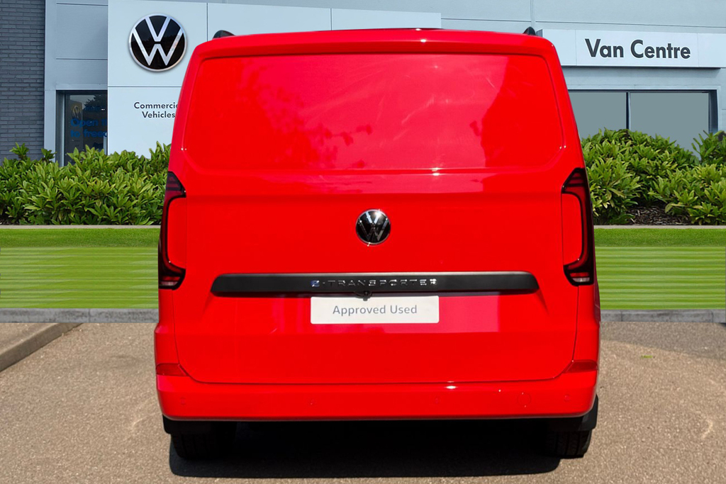 Volkswagen E-Transporter 160Kw 65Kwh 218Ps Commerce Pro Van Red #4