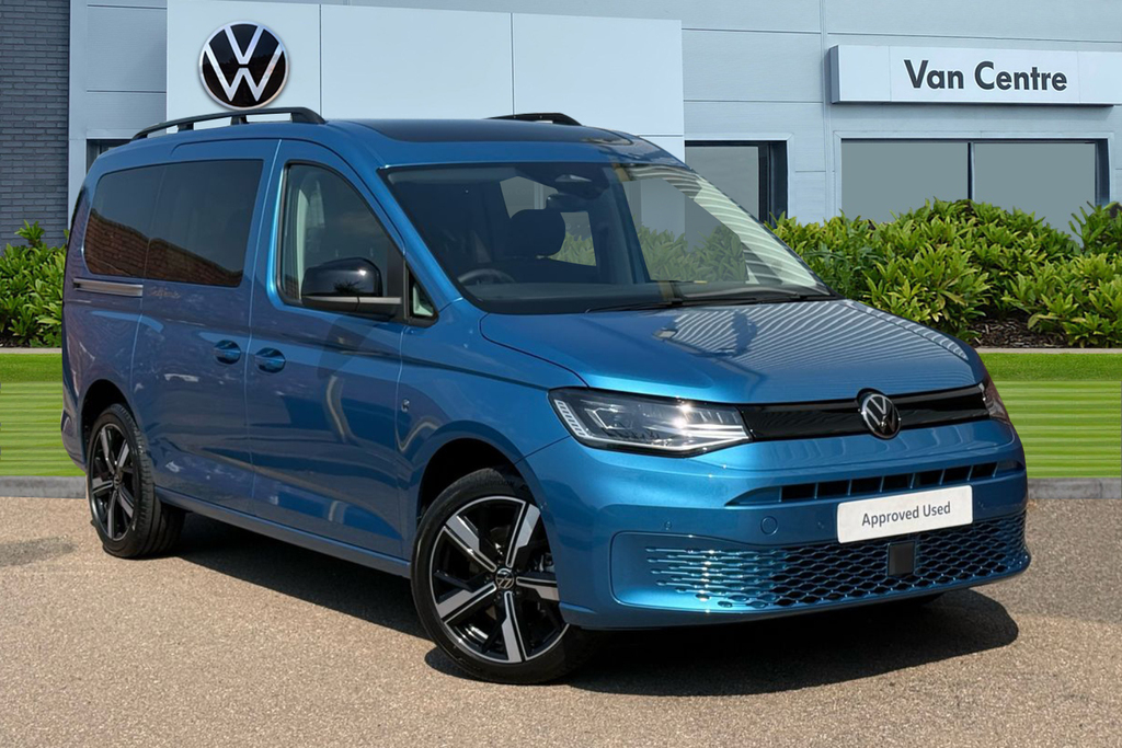 Volkswagen Caddy 2.0 Tdi 122 Dsg Tech Packwinter Packleds 5 Blue