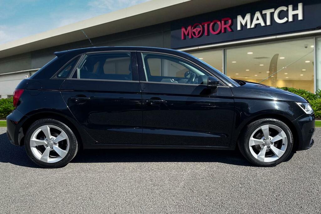 Audi A1 1.0 Tfsi Sport Sportback Euro 6 Ss ML67NLT Black #3