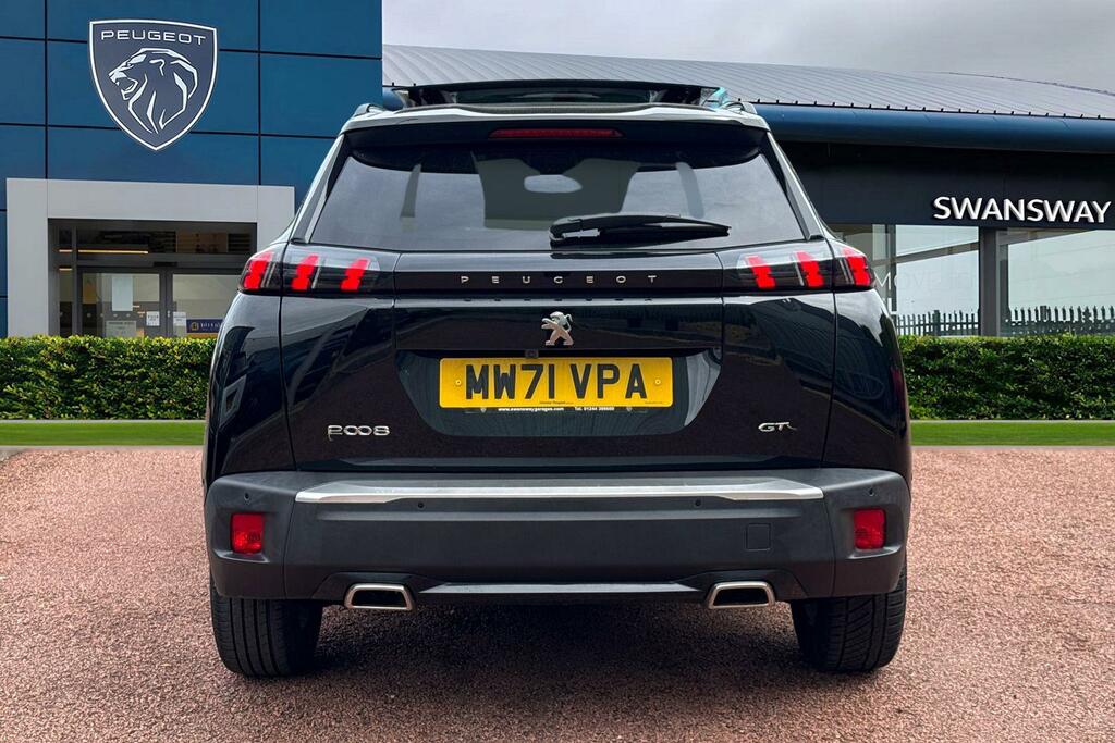 Peugeot 2008 1.2 Puretech Gt Euro 6 Ss MW71VPA Black #4