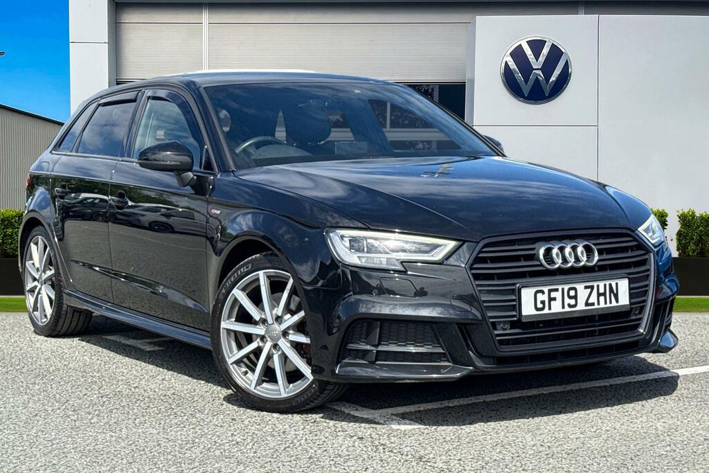 Audi A3 2.0 Tdi 35 Black Edition Sportback S Tronic Euro 6 Black