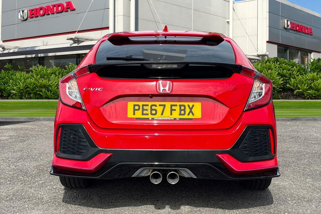 Honda Civic 1.5 Vtec Turbo Sport Cvt Red #5