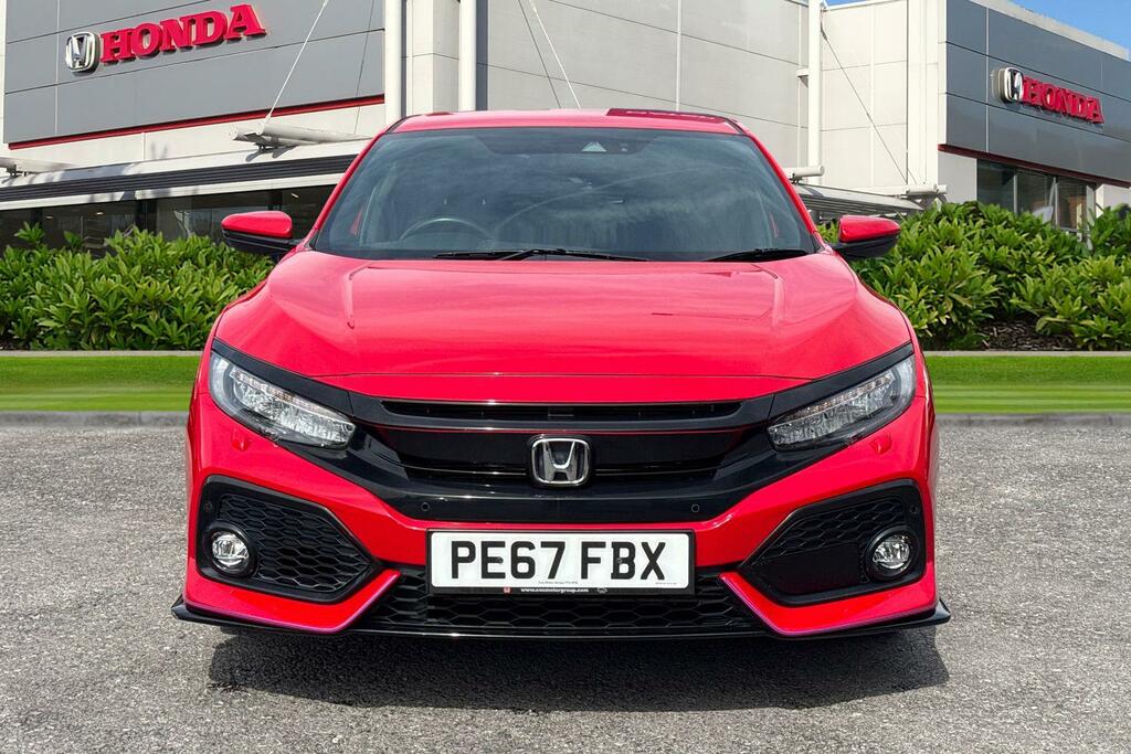 Honda Civic 1.5 Vtec Turbo Sport Cvt Red #4