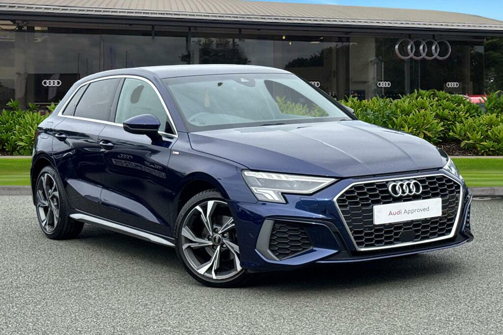 Audi A3 S Line 35 Tfsi 150 Ps 6-Speed Blue