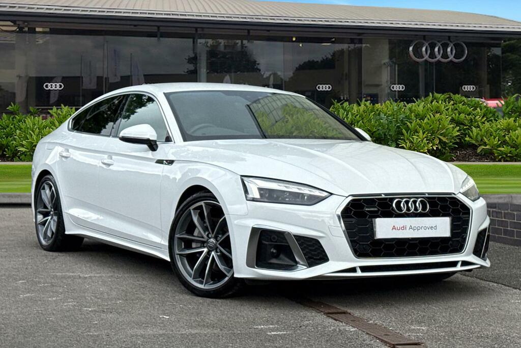 Audi A5 S Line 40 Tdi Quattro 204 Ps S Tronic White