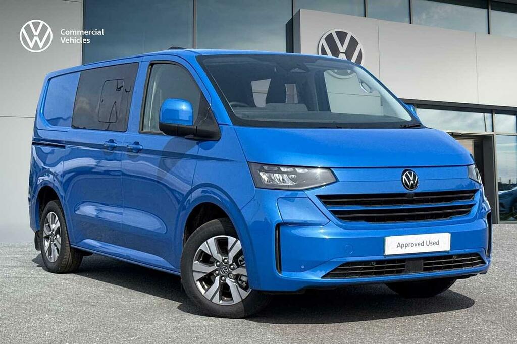 Volkswagen E-Transporter 160Kw 65Kwh Commerce Pro Kombi Van Blue
