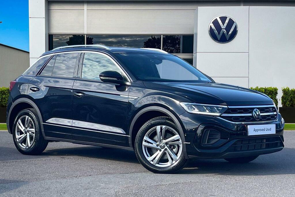 Volkswagen T-Roc 2.0 Tdi 150 Evo R-line 1 Year Vw Warranty Black
