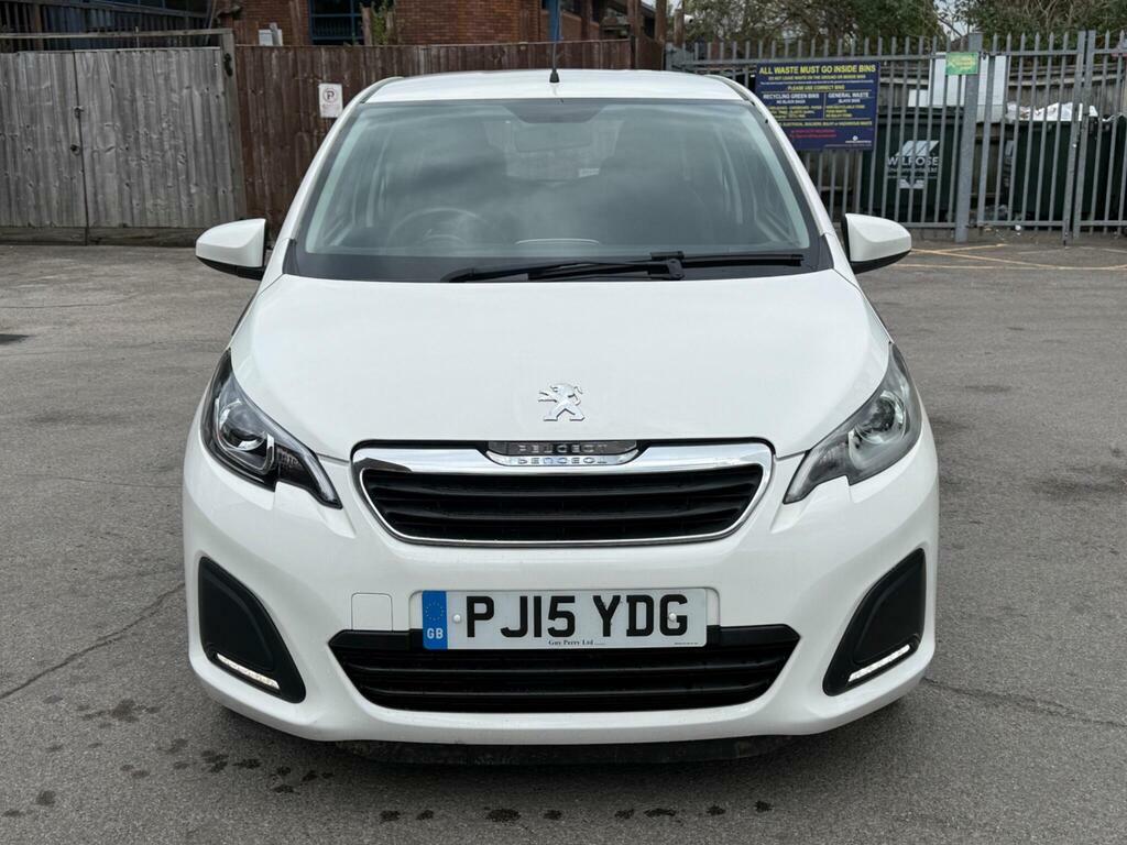 Peugeot 108 1.0 Vti Active Euro 5 PJ15YDG White #3