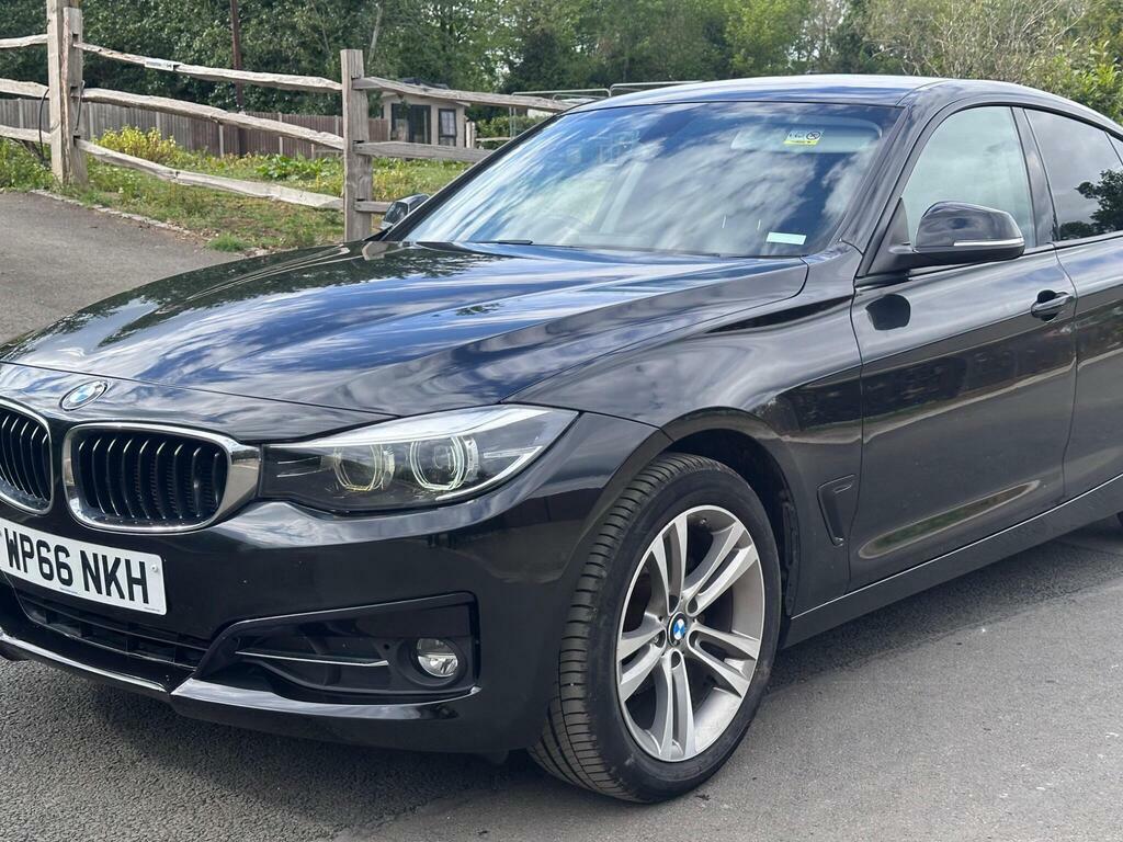 BMW 3 Series Gran Turismo 2.0 318D Sport Gt Euro 6 S S Black #4