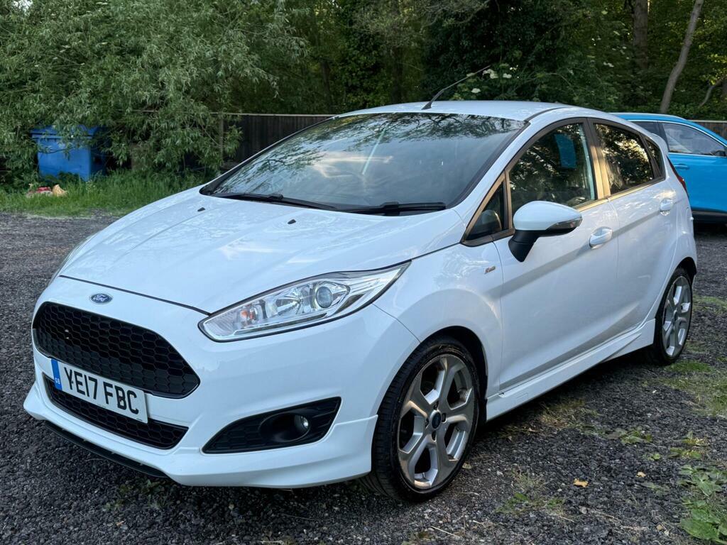 Ford Fiesta 1.0T Ecoboost St-line Euro 6 S S YE17FBC White #6