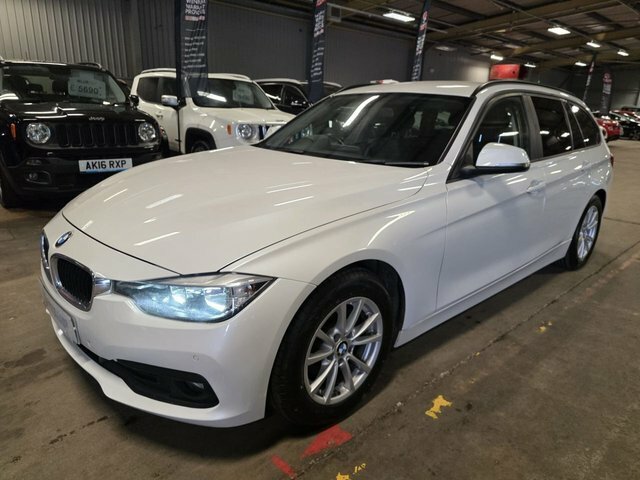 BMW 3 Series Estate CP16KUU White #3
