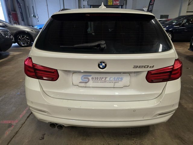 BMW 3 Series Estate CP16KUU White #6