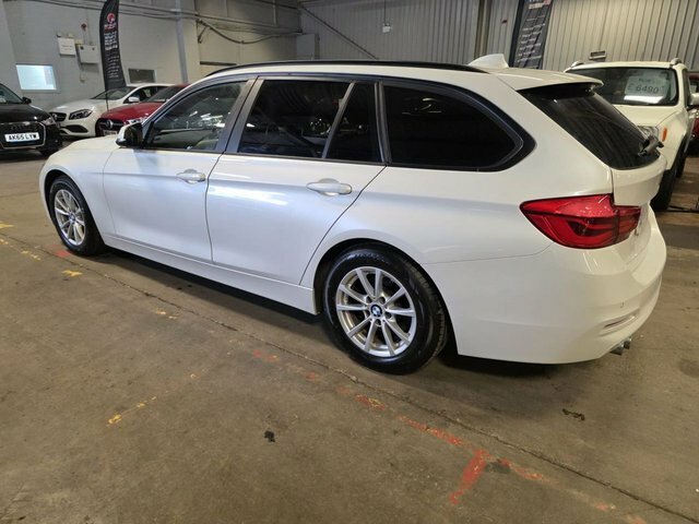BMW 3 Series Estate CP16KUU White #5