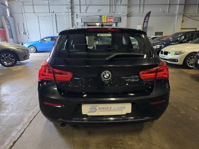 BMW 1 Series Hatchback YE65ULM Black #6