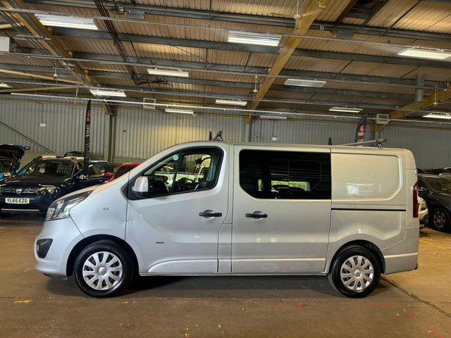 Vauxhall Vivaro Mpv CP16CCE Silver #4