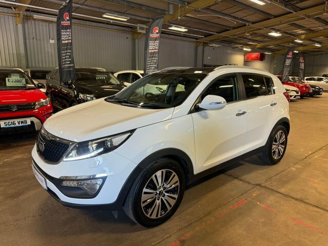 Kia Sportage Suv DY14HHW White #3