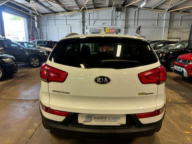 Kia Sportage Suv DY14HHW White #6