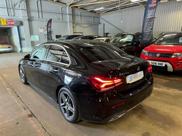 Mercedes-Benz A Class Saloon KR70YYJ Black #2