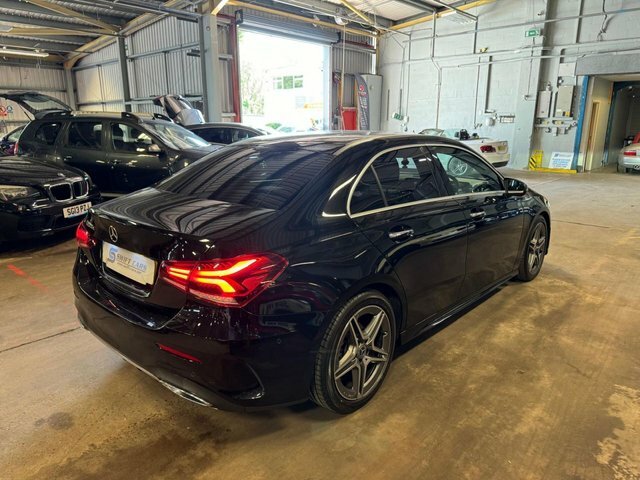 Mercedes-Benz A Class Saloon KR70YYJ Black #4