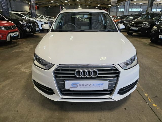 Audi A1 Hatchback MF17MHY White #2