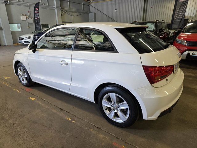 Audi A1 Hatchback MF17MHY White #5