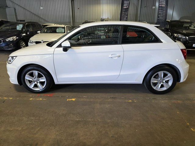 Audi A1 Hatchback MF17MHY White #4