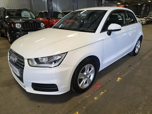 Audi A1 Hatchback MF17MHY White #3