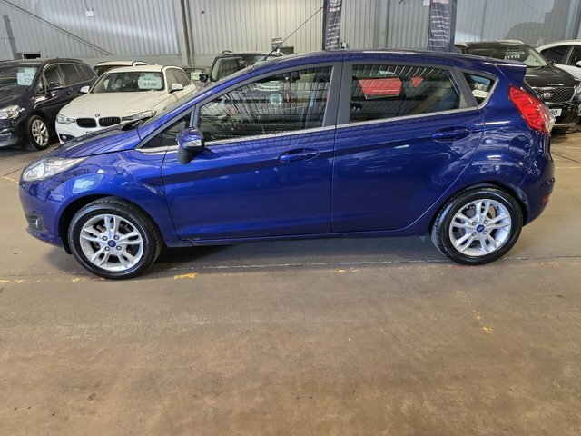 Ford Fiesta Hatchback BN64DZX Blue #4