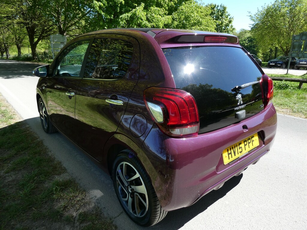 Peugeot 108 1.2 Vti Puretech Allure Top Eur HV15PPF Purple #6