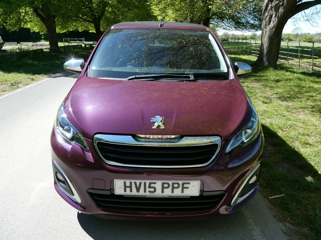 Peugeot 108 1.2 Vti Puretech Allure Top Eur HV15PPF Purple #2