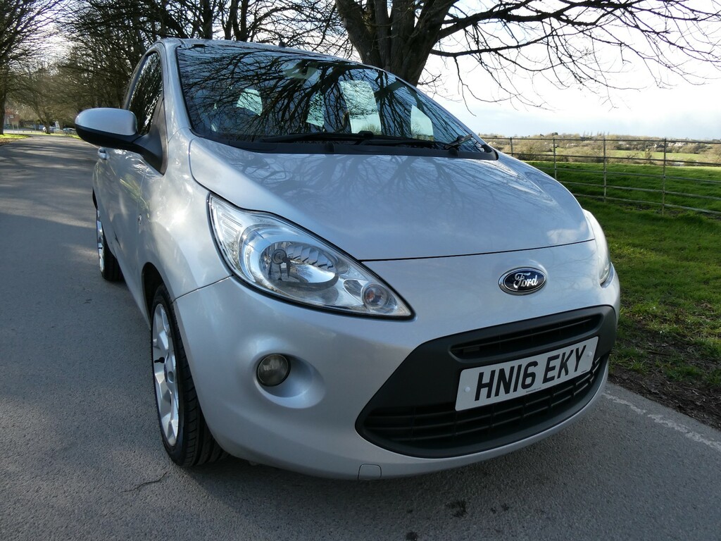 Ford KA 1.2 Zetec Hatchback Euro 5 Ss Silver
