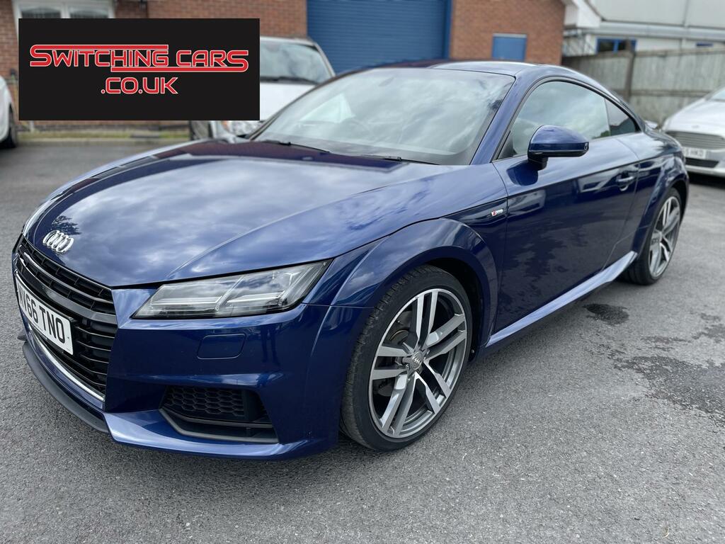 Audi TT 1.8 Tfsi S Line Coupe Euro 6 S Blue