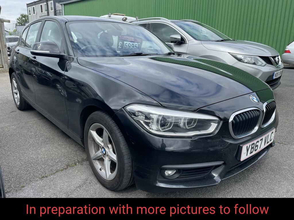 BMW 1 Series 1.5 116D Se Business Hatchback E YB67VLC Black #2
