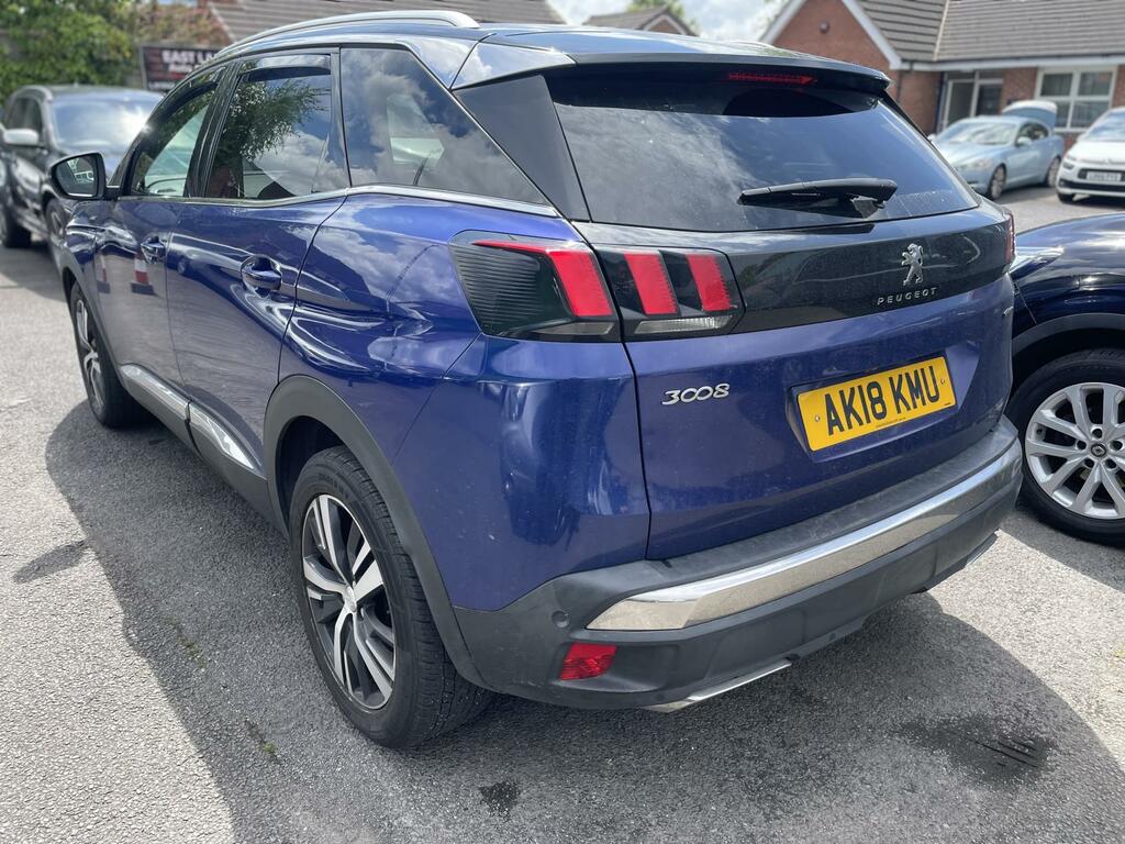 Peugeot 3008 1.5 Bluehdi Gt Line Suv Eat Euro 6 Ss AK18KMU Blue #4